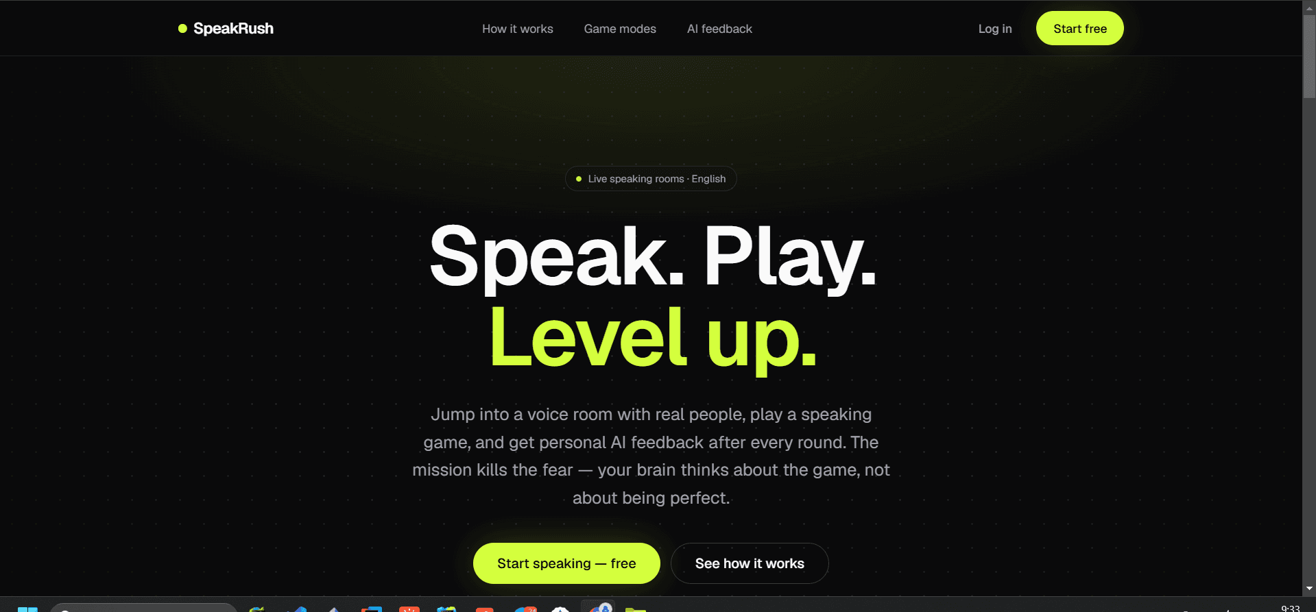 SpeakRush